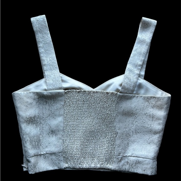 2 for $60 Fancy white/cream Crop Top - Picture 6 of 8